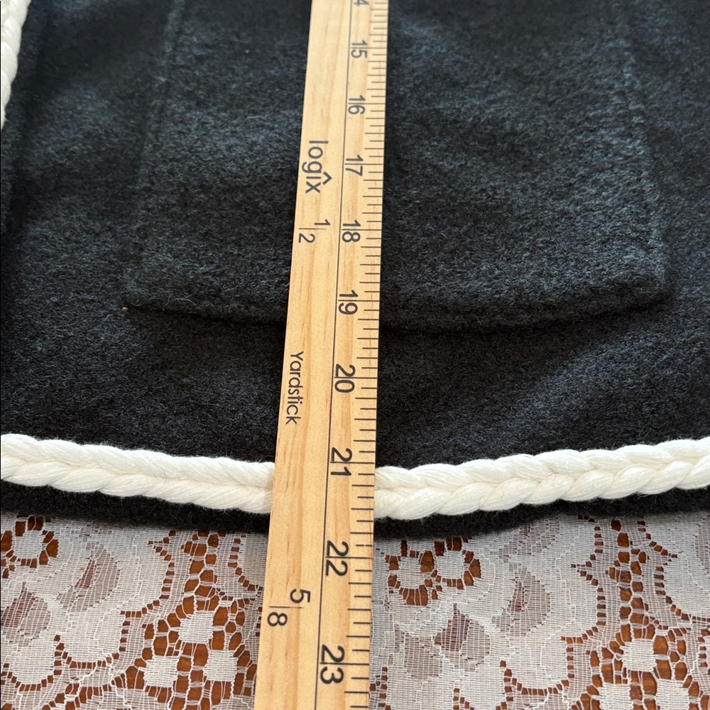 NWT J. Crew Cropped Black Boucle Lady Jacket // Sz 2X - Picture 8 of 11